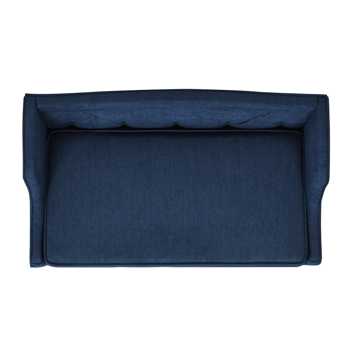 Robin 35" Tufted Wingback Pet Sofa Bed, Medium, Pacific Blue Stain Resistant High Performance Polyester