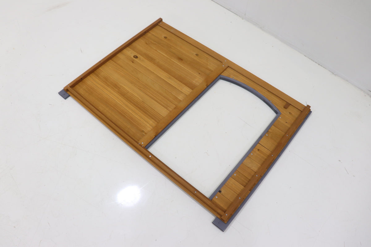 Large kennel product front piece components