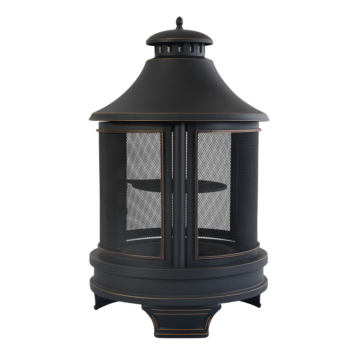 XOT035 Garden Metal Outdoor heating furnace for backyard 2 in 1 Fire Pit for Outdoor