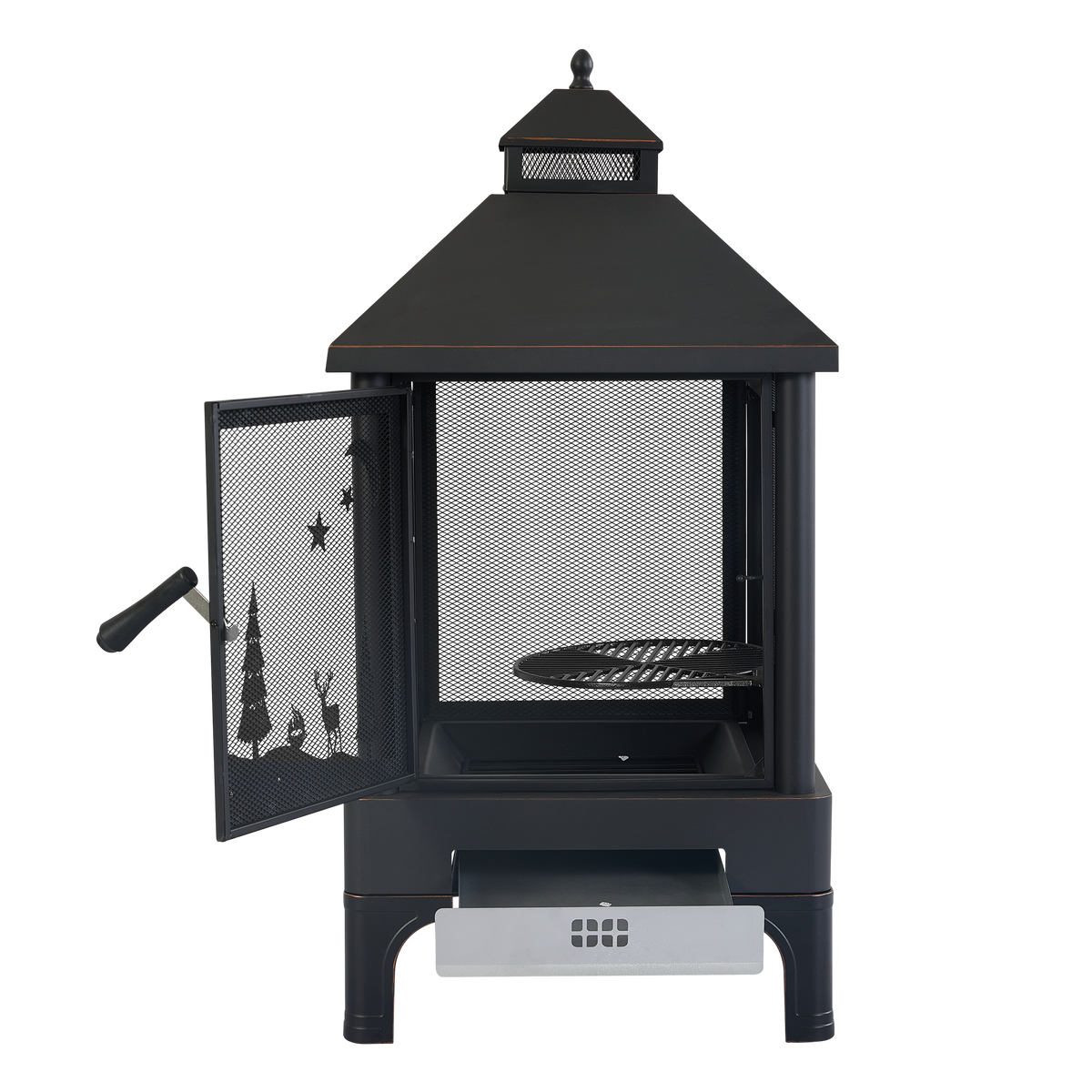 XOT036 Garden Metal Outdoor heating furnace for backyard fir pit