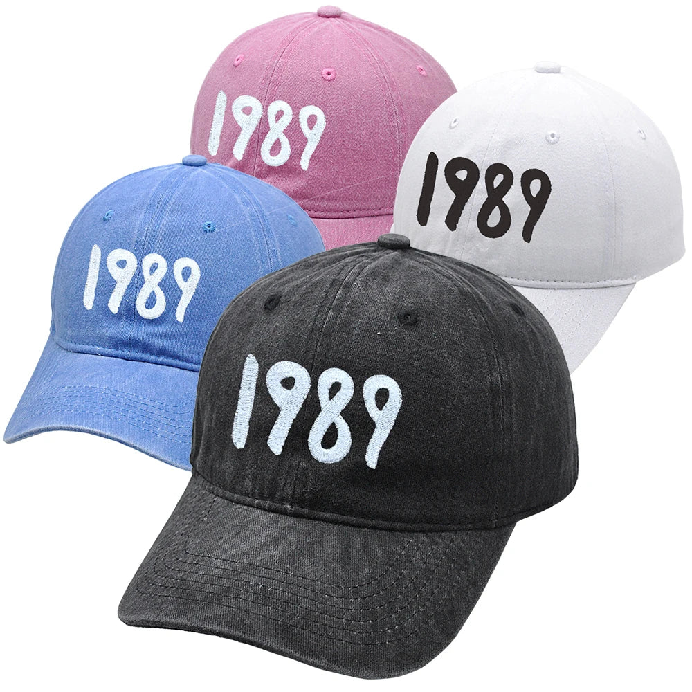 Taylor Swift Baseball Cap 1989 Embroidery Dad Hat Retro Cotton Hat Unisex Gifts From Fans
