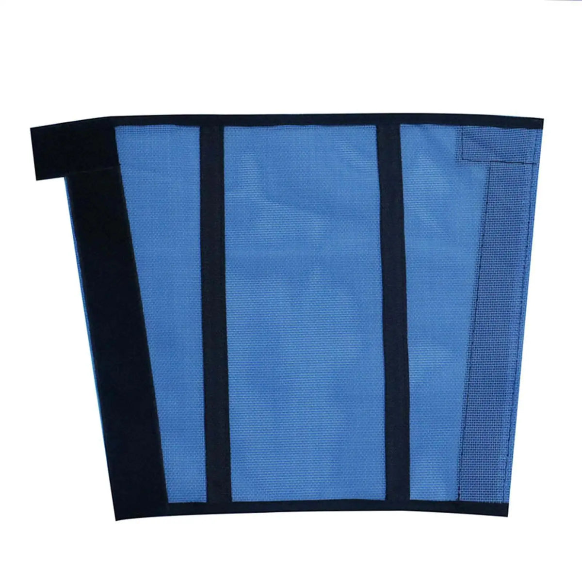 4Pcs Horse Fly Leg Boots Leg Guard Fine Mesh Blue Horse Leggings Breathable Protective Sports Protection Training Outdoors