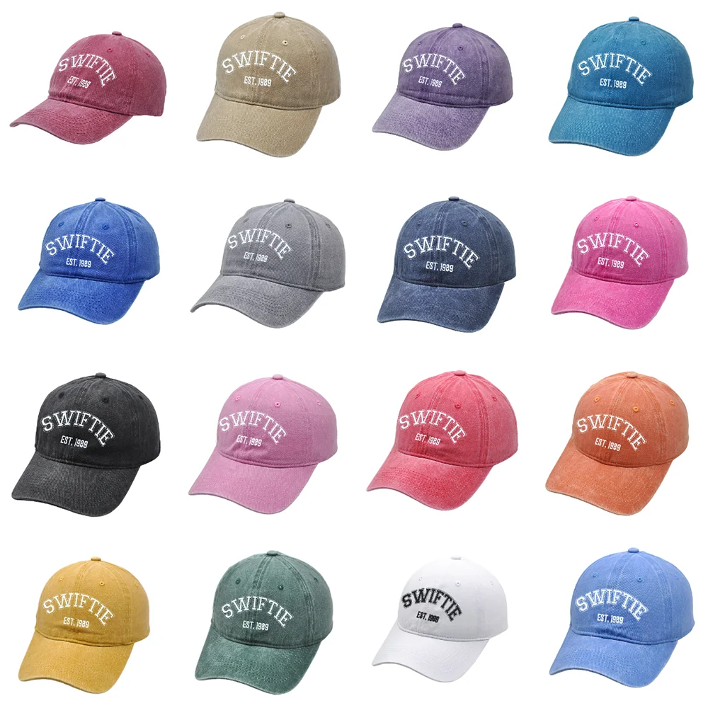 Taylor Swift Baseball Cap 1989 Embroidery Dad Hat Retro Cotton Hat Unisex Gifts From Fans