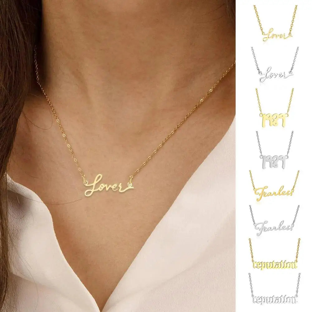 Taylor The Swift 2023 Lover Folklore New The Eras Tour Concert Commemorative Series Pendant Jewelry For Fans Friends Gift