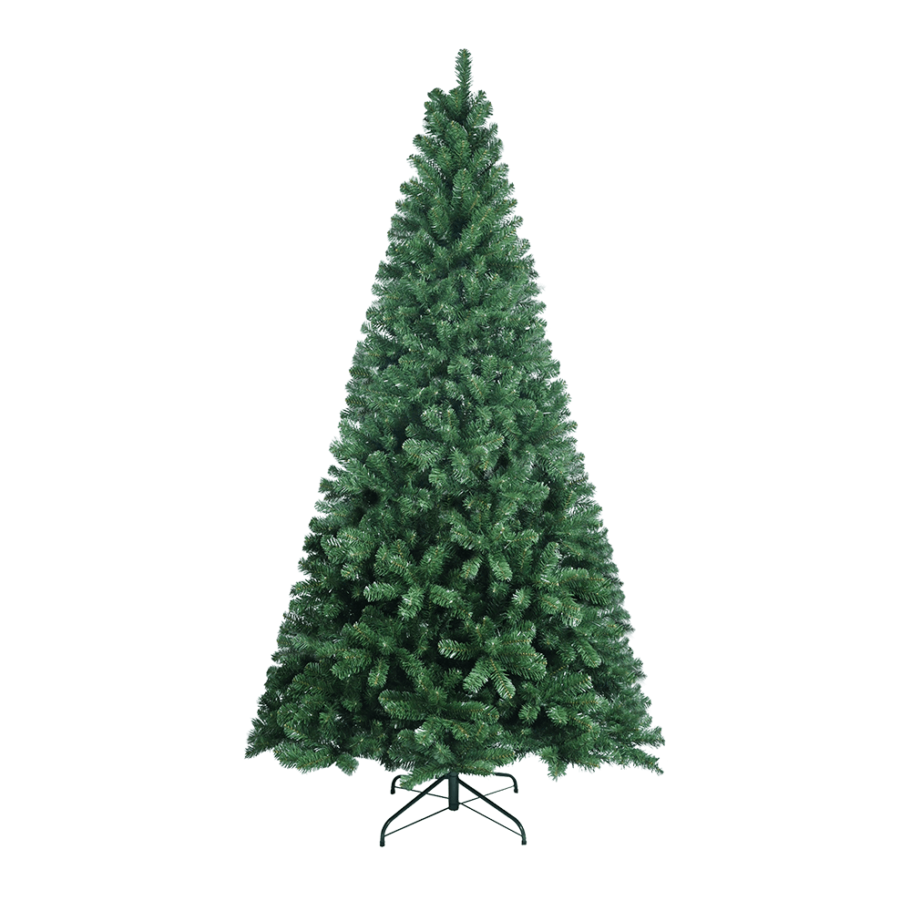 Artificial Christmas Tree Unlit Hinged Spruce Xmas Tree for Indoor Outdoor US-VBA 1