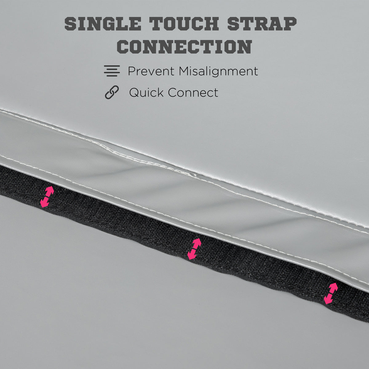 Soozier Pole Dance Mat, 2"T x 5'W Folding Pole Dance Mat for Home, Lightweight and Foldable, Grey