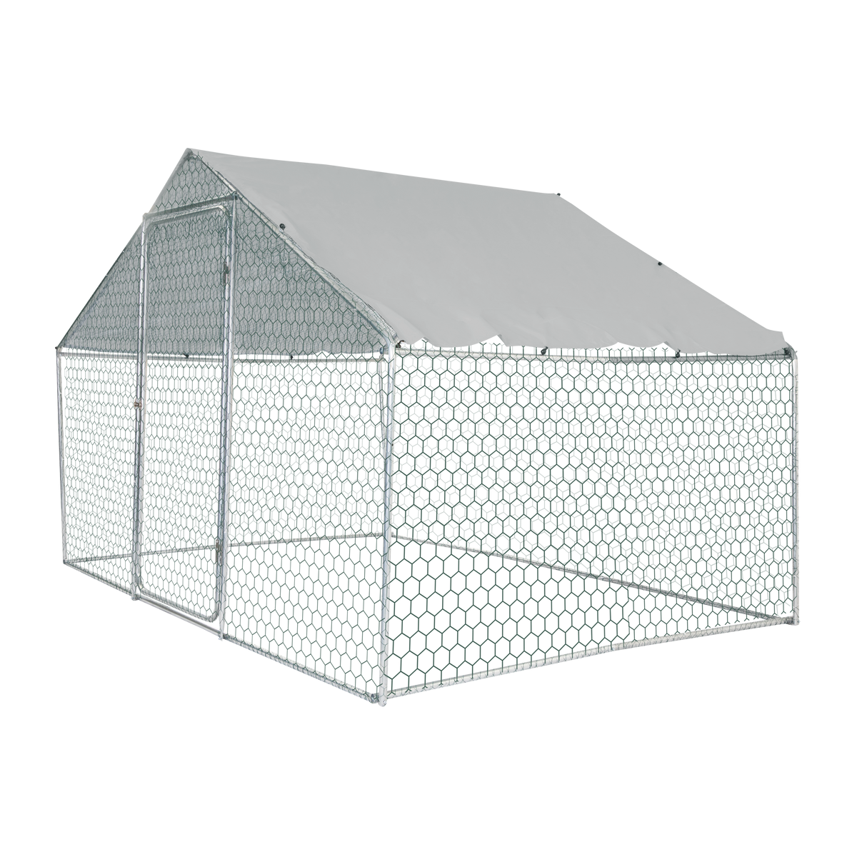 XPT033 Outdoor chicken coop metal big space 10*6*6FT