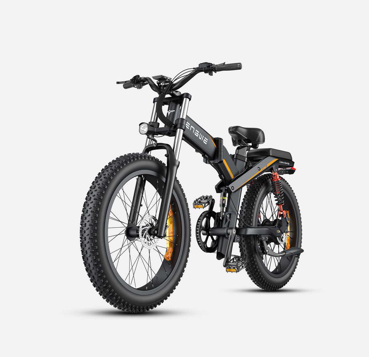 ENGWE X24 1000W Electric Motorcycle 20*4" Fat Tire Off-Road Electric Bike,Moutain Electric Bicycle