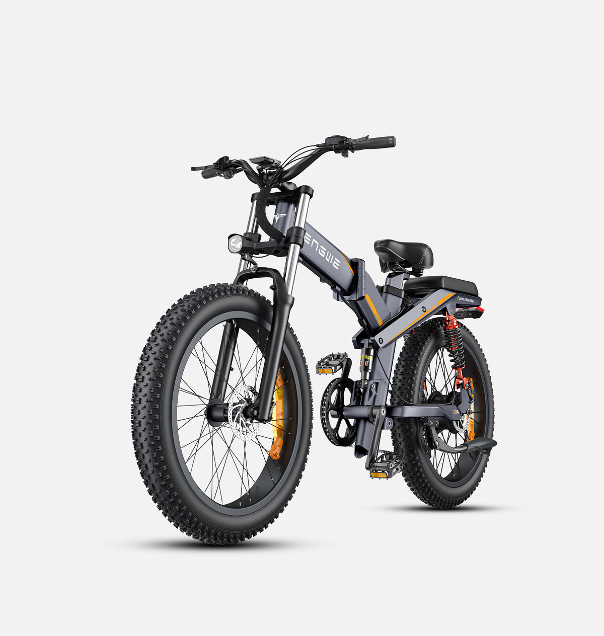 ENGWE X24 1000W Electric Motorcycle 20*4" Fat Tire Off-Road Electric Bike,Moutain Electric Bicycle